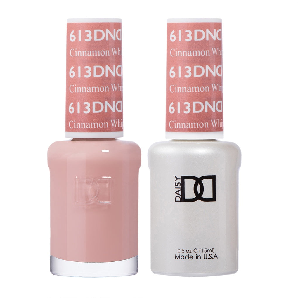 DND Duo Cinnamon Whip #613 Gel Polish and Matching Lacquer