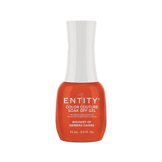 Entity Gel Nail Polish - Bouquet of Beautiful Gerbera Daisies - 15 Milliliters | 0.5 Fluid Ounces #686