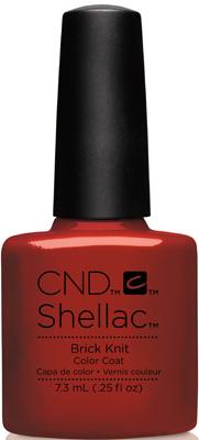 CND Shellac Brick Knit Gel Nail Polish, 0.25 Fluid Ounce