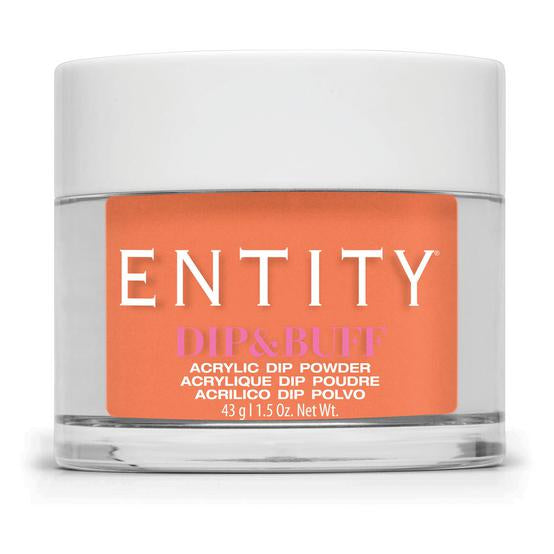 Entity Dip & Buff Nail Dip Powder - I Know I Look Good Light Coral Crème, 43 G | 1.5 Oz, #756