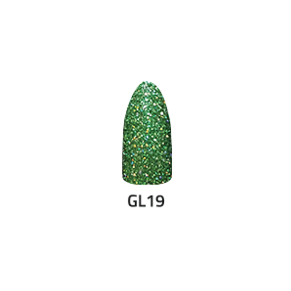 2 oz Glitter Collection GL19 Chisel Brand Acrylic and Dipping Powder for Nail Art