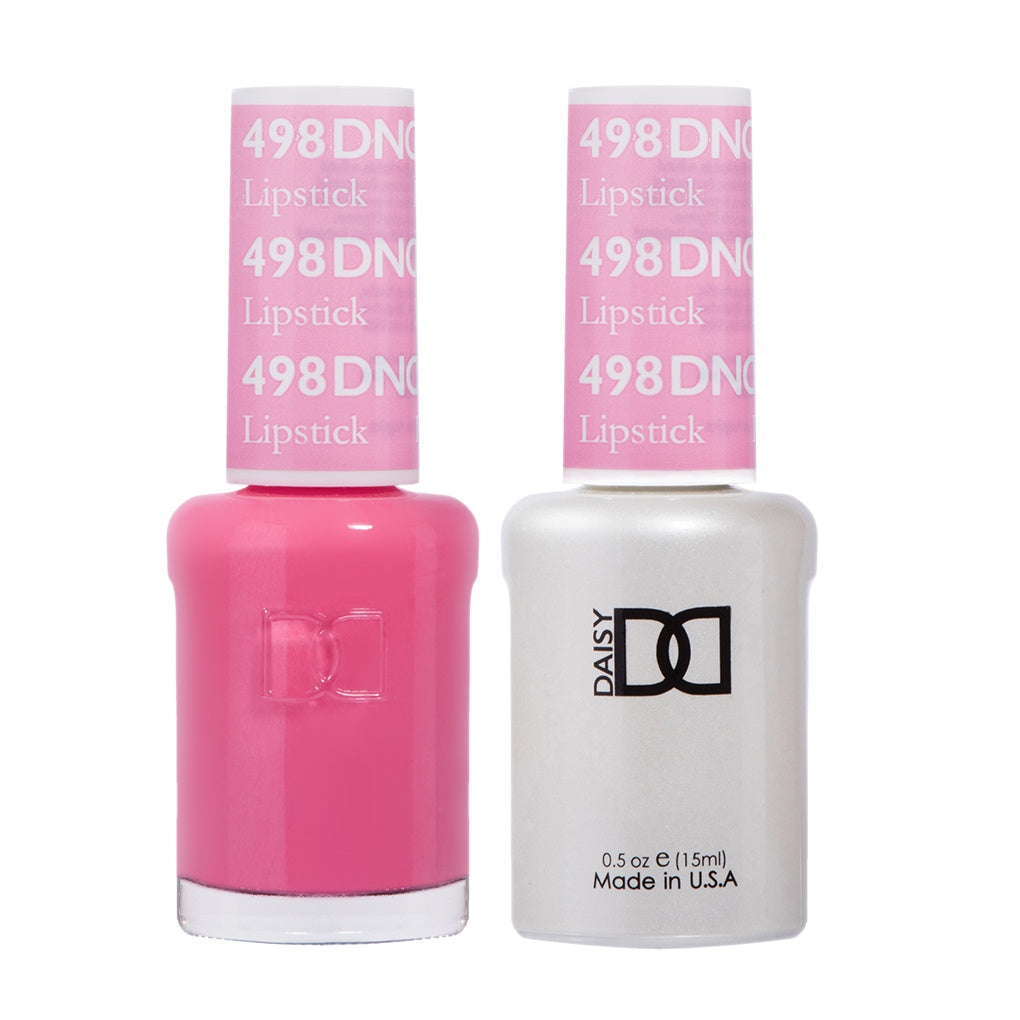 DND Dual - Purpose Gel and Lacquer Type Lipstick, Shade Number 498