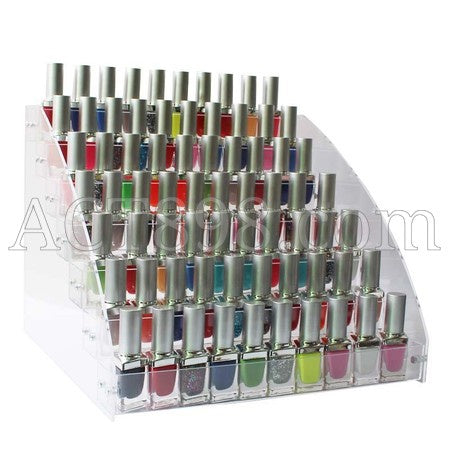 7 - Layer Counter Rack for 70 Bottles of Nail Polish #AW7D