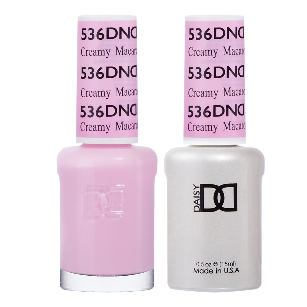 DND Duo Creamy Macaroon Gel & Lacquer Nail Polish #536