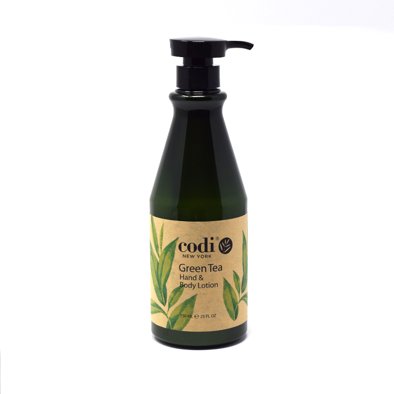 Codi Hand and Body Lotion with Refreshing Green Tea Scent, 750 ml / 25 oz