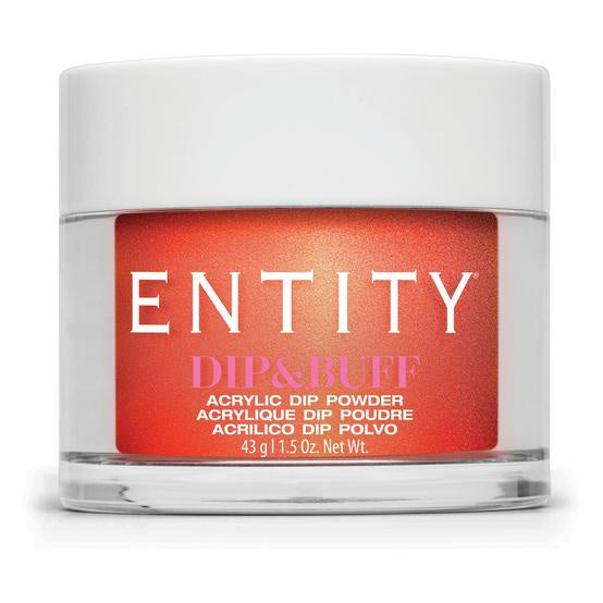 Entity Dip & Buff Honey Headshot with Coral Shimmer, 43 G | 1.5 Oz #625