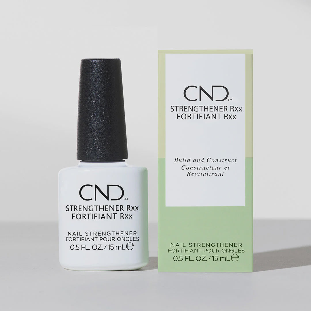 CND Professional Nail Treatment Strengthener Rxx - 0.5 Ounce Premium Nail Care Solution