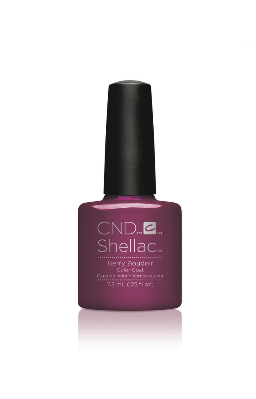 CND Shellac Gel Polish - Berry Boudoir, 0.25 Fluid Ounce