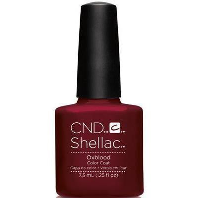CND Shellac Oxblood Nail Polish, 0.25 Fluid Ounce