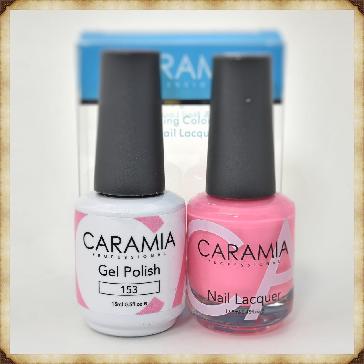 Caramia 153 Duo Gel and Lacquer Set