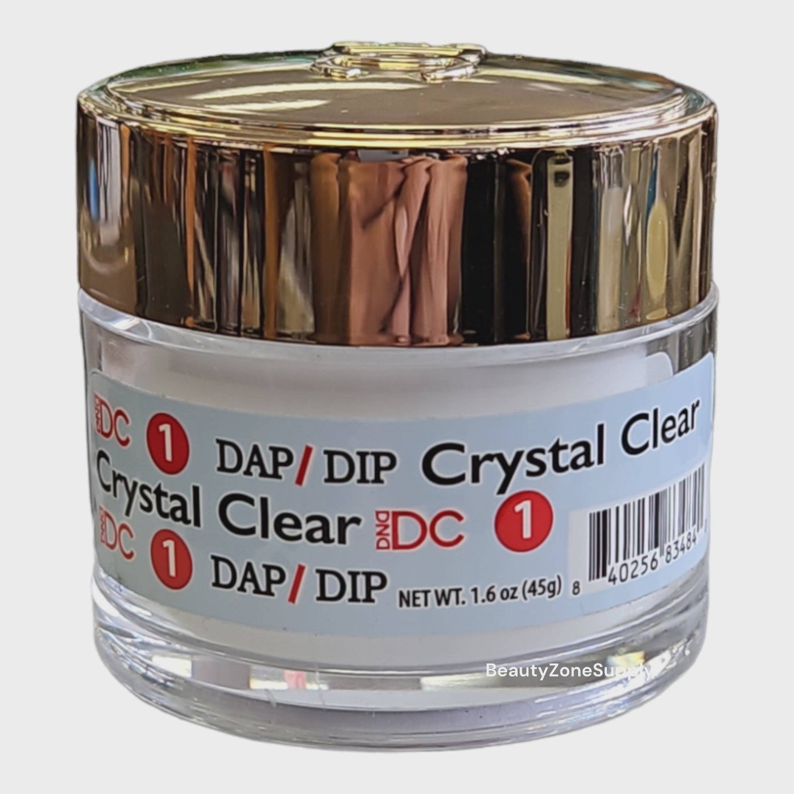 DC DND High - Quality Dap Dip Powder and Acrylic Powder, 2 - ounce Crystal Clear Variant 1