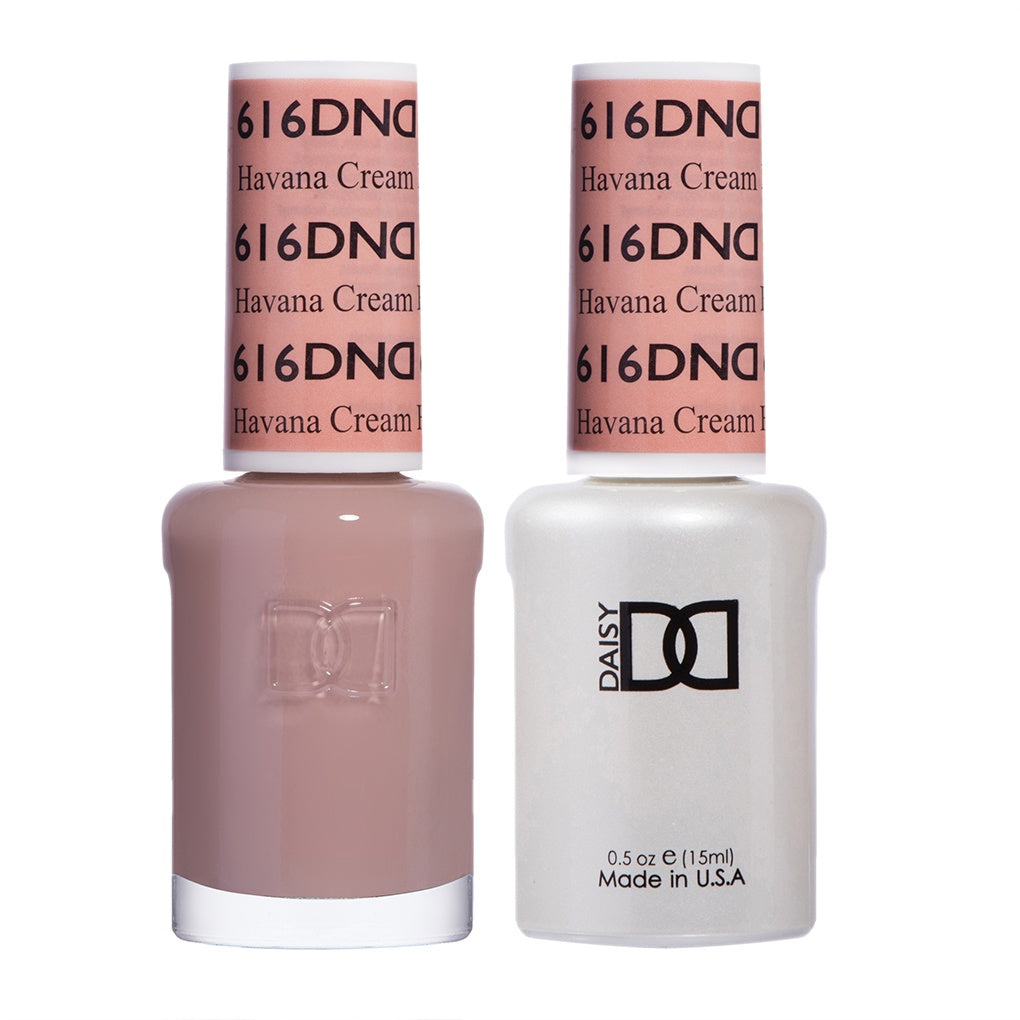 DND Dual Function Gel Polish and Lacquer Set in Havana Cream Shade #616