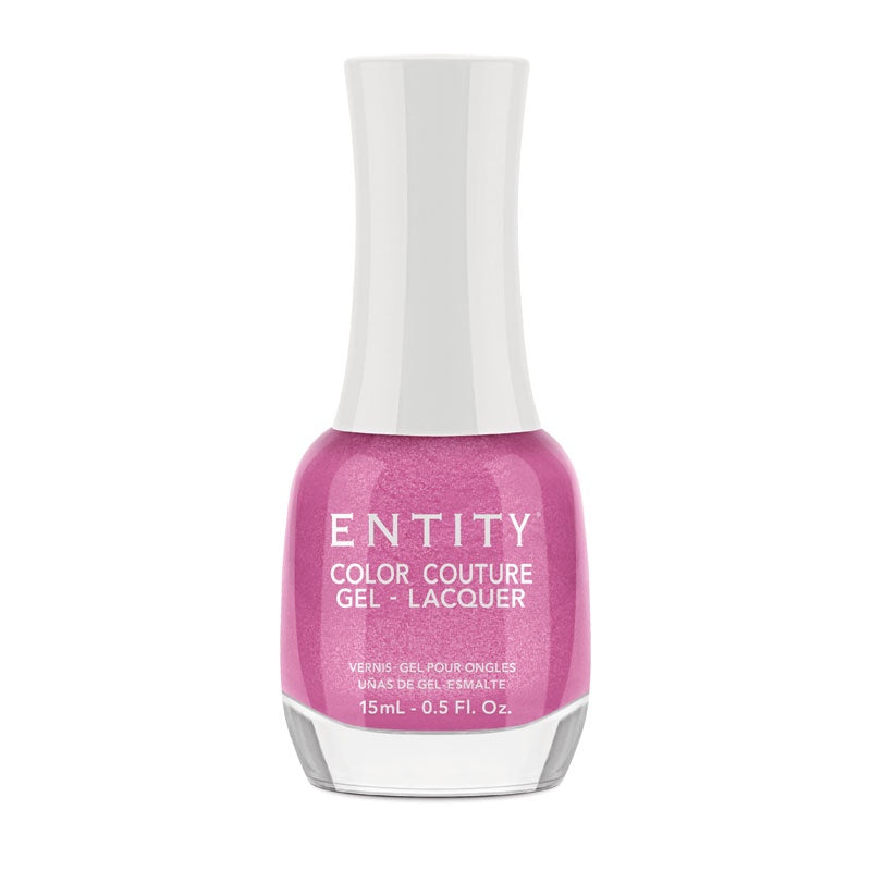 Entity Nail Lacquer - Got The Frills with a Berry Pink Frost Finish, 15 Ml | 0.5 Fl. Oz. #851