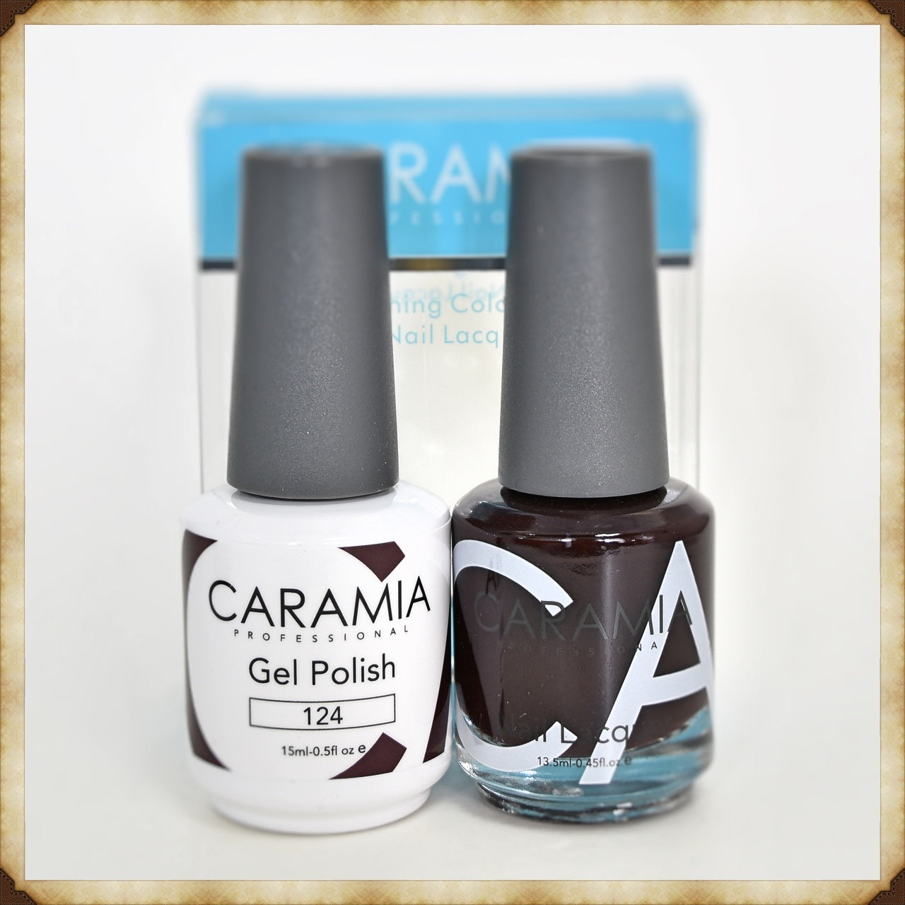 Caramia Dual - Purpose Gel Nail Polish and Lacquer Set No. 124