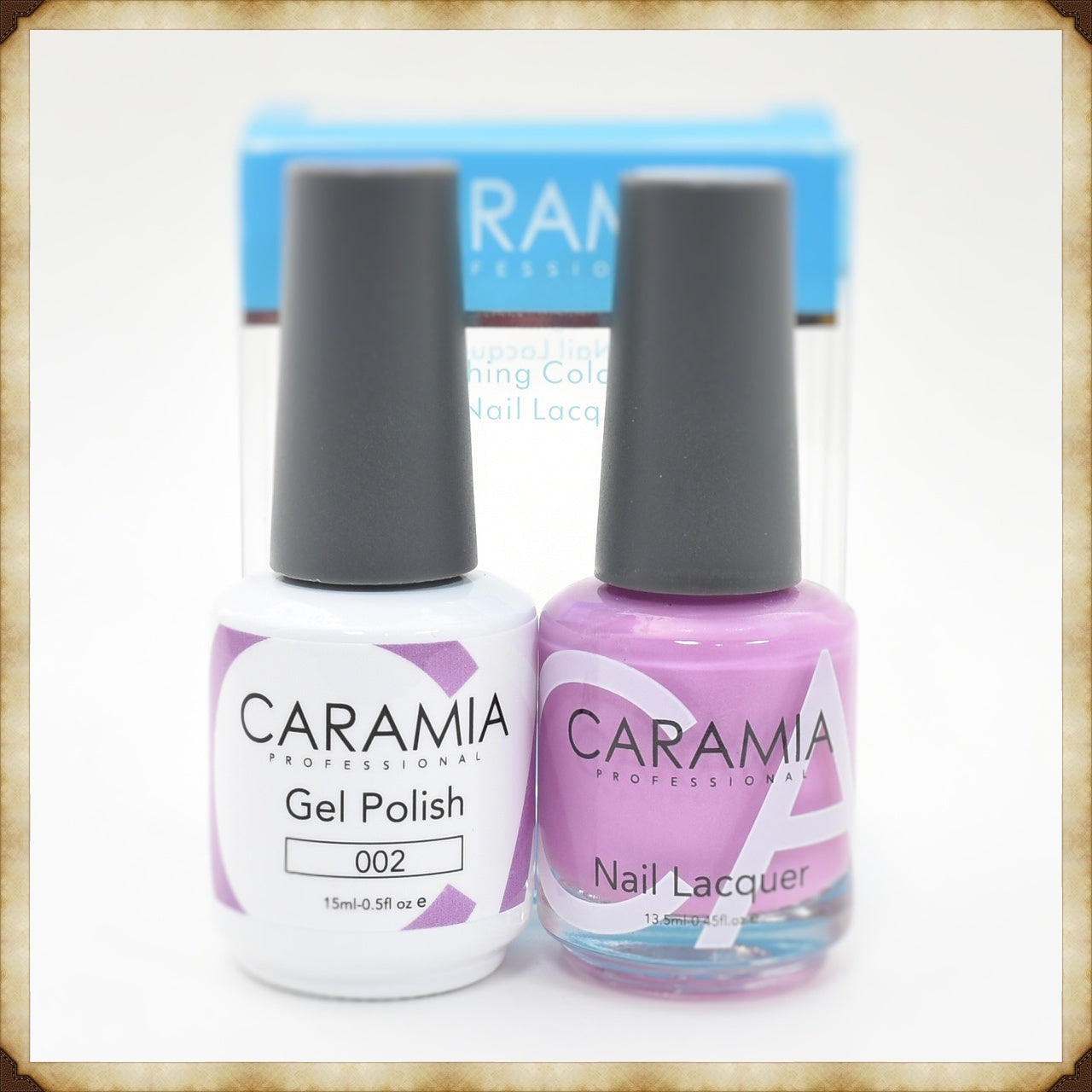 Caramia Duo Gel Nail Polish and Lacquer Set 002