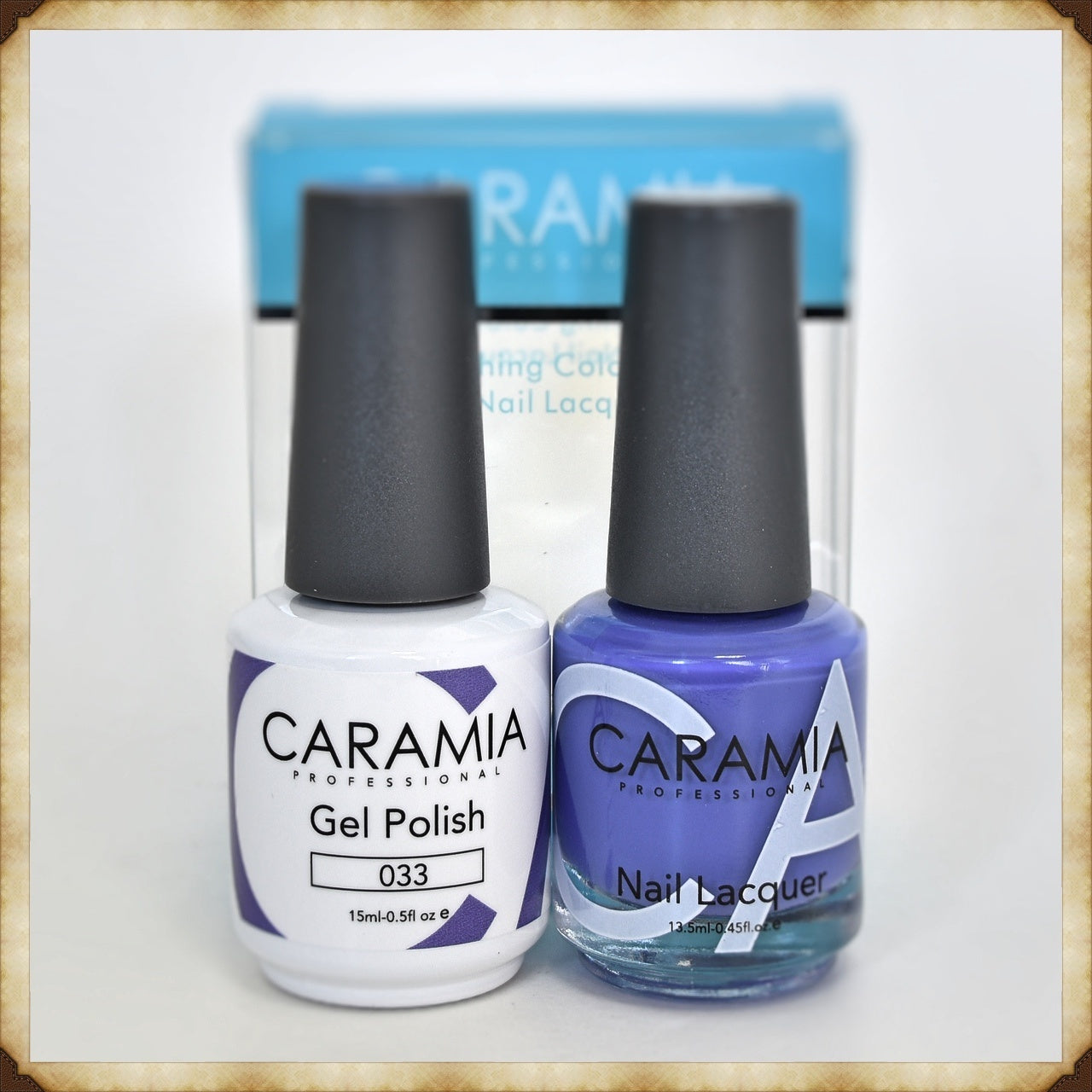 Caramia Dual - Purpose Gel and Lacquer Set, Shade 033
