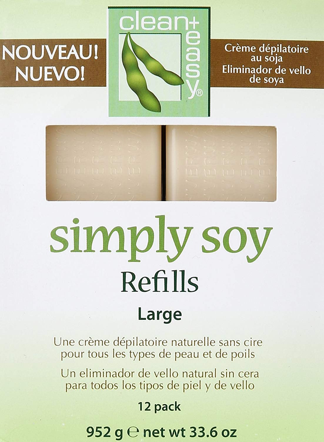 Large 12-Pack Clean & Effortless Simply Soy Refill
