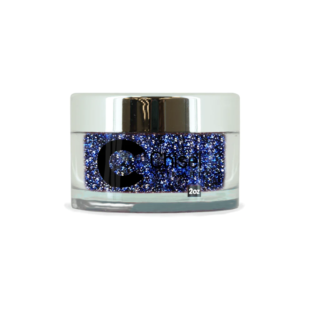 Chisel 2-ounce Glitter Collection GL30 Acrylic and Dipping Powder for Nail Art