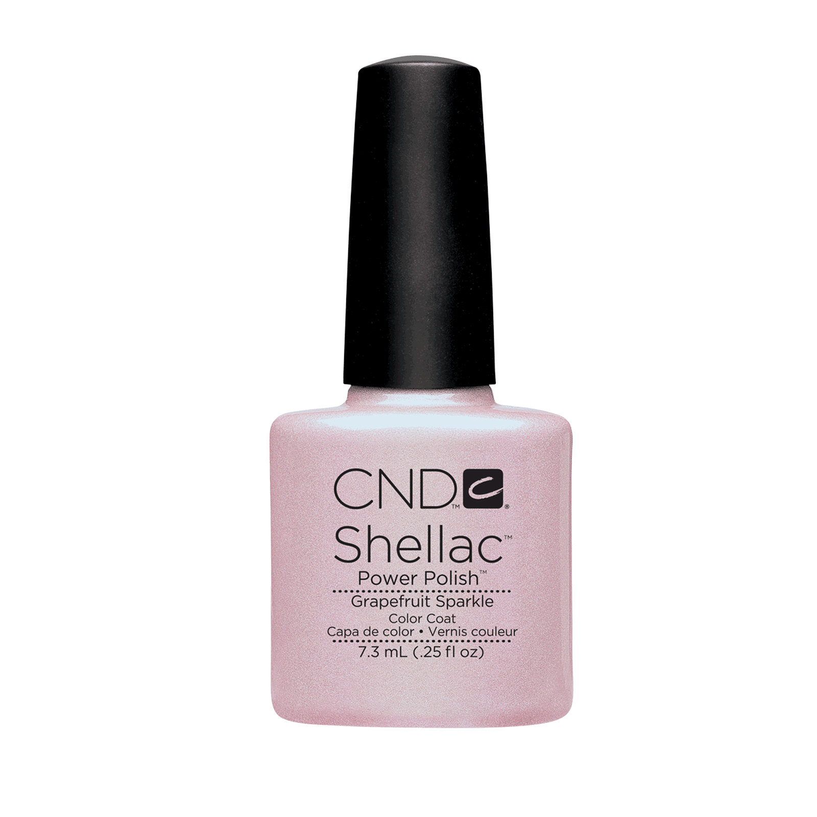 CND Shellac Grapefruit Sparkle - 0.25 Fl Oz Gel Polish with Stunning Shine