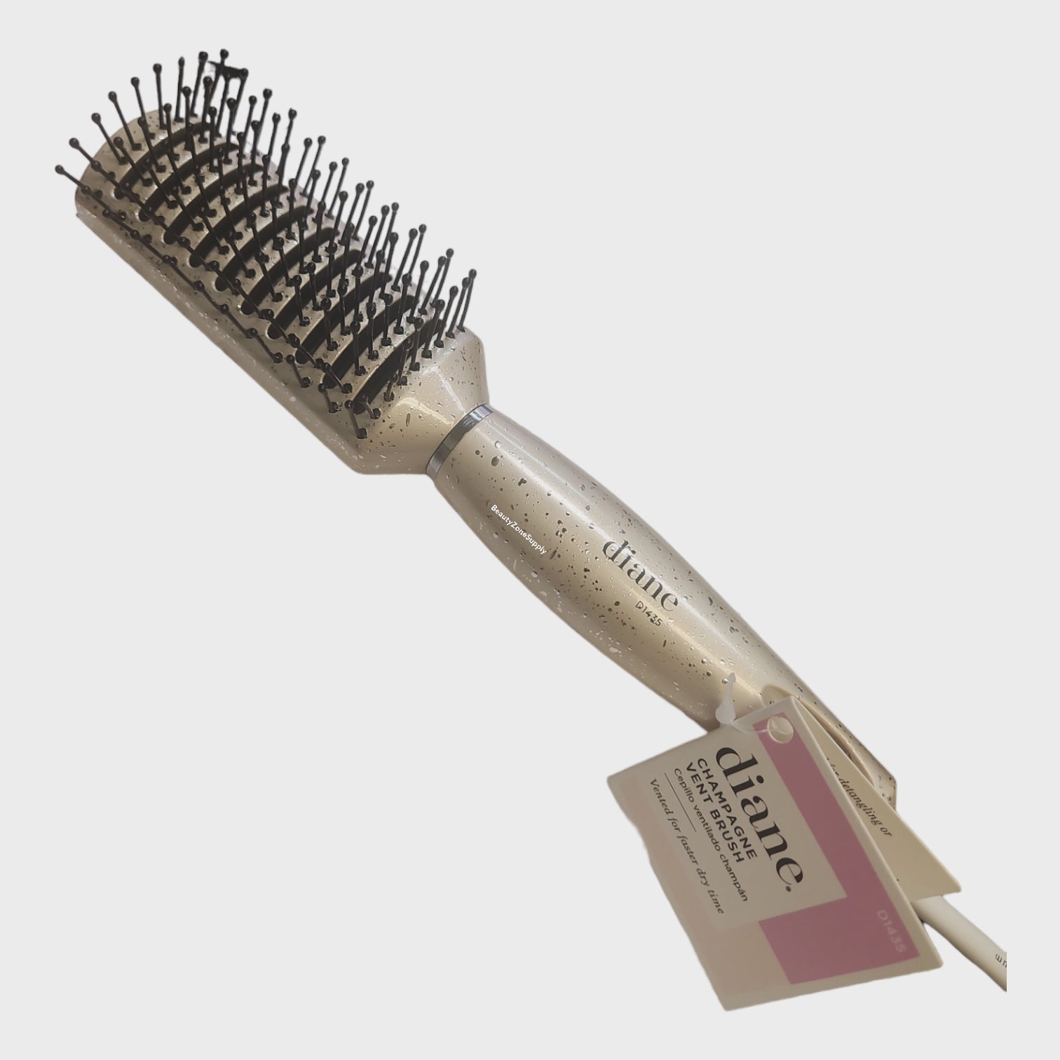 Diane Champagne Colored Ventilation Hair Brush Model D1435