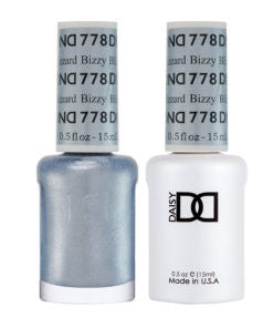 DND Bizzy Blizzard #778 Duo Gel Polish and Lacquer Set