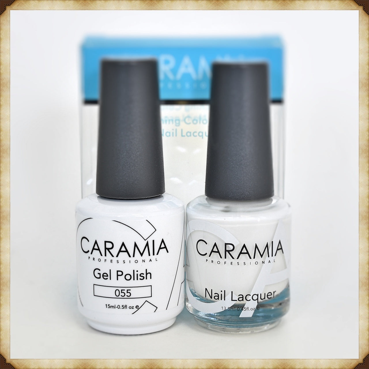Caramia Brand Dual - Function Gel and Lacquer Set, Color No. 055