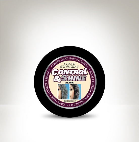 1.2 oz Black Cover Your Gray Hair Product with Control and Shine