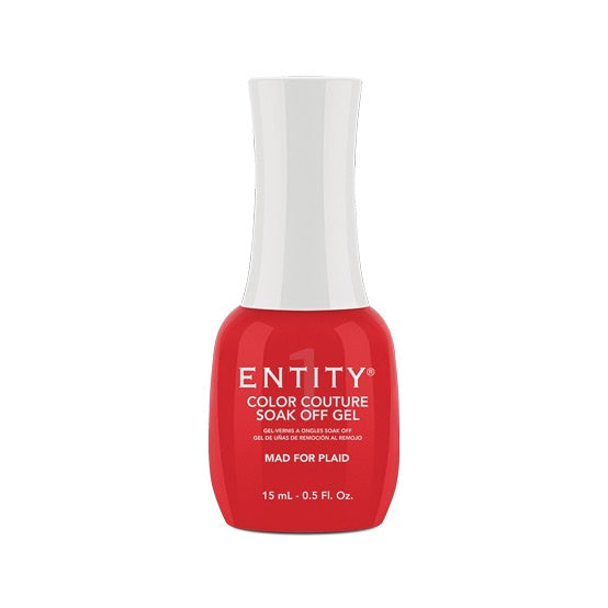 Entity Brand Gel Nail Polish - Mad For Plaid Collection, 15 Milliliters (0.5 Fluid Ounces), Shade #857