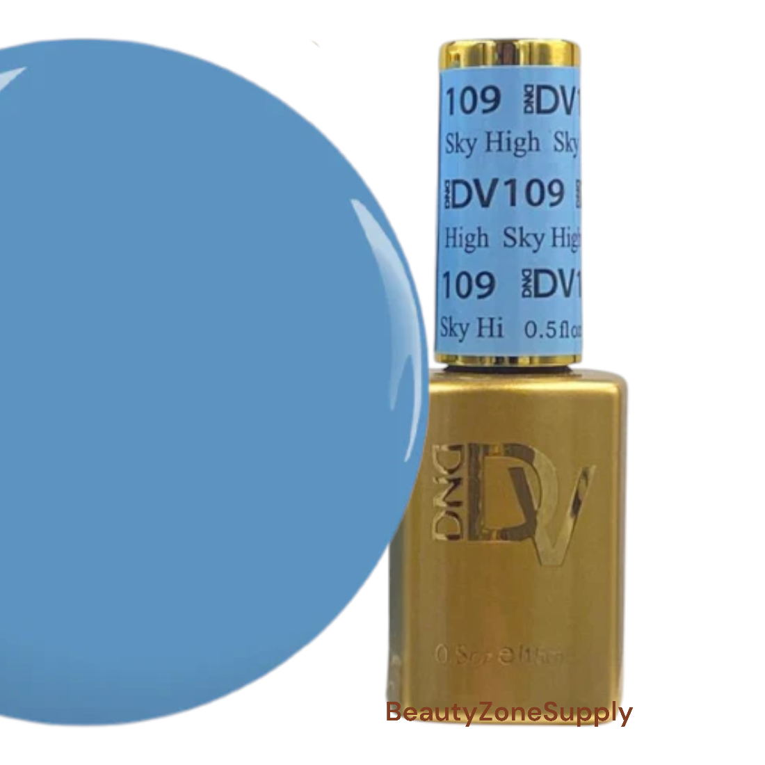 DND Diva 0.5 oz Gel Polish - 109 Sky High Shade