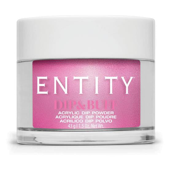 Entity Dip & Buff Ruching Shimmering Pink Polish, 43 G | 1.5 Oz #761