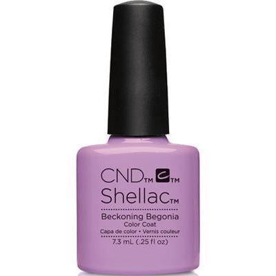 CND Shellac Gel Polish - Beckoning Begonia, 0.25 Fl Oz