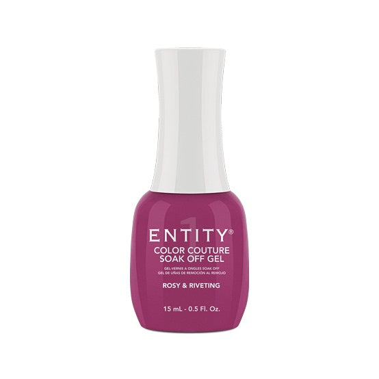 Entity Gel Nail Polish - Rosy and Captivating 15 Milliliters | 0.5 Fluid Ounce #852