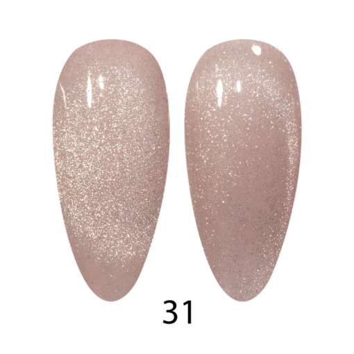 DC dnd 9D Creamy Cat Eye Gel Polish - Fossil Ice Shade, 0.5 oz