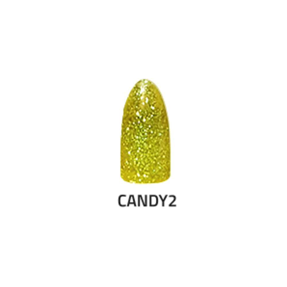 Chisel 2-Ounce Acrylic and Dipping Powder from the Candy Collection - CANDY 02 for Stunning Nail Designs