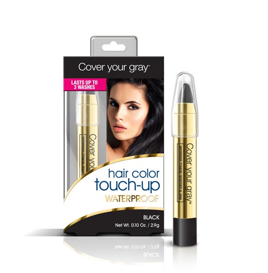 Waterproof Hair Color Chubby Pencil (0.10 oz) for Covering Gray Hair
