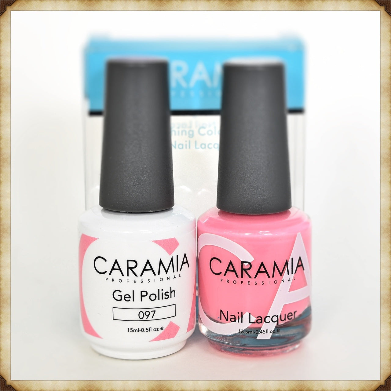 Caramia Duo Set: Gel Polish and Lacquer in Shade 097