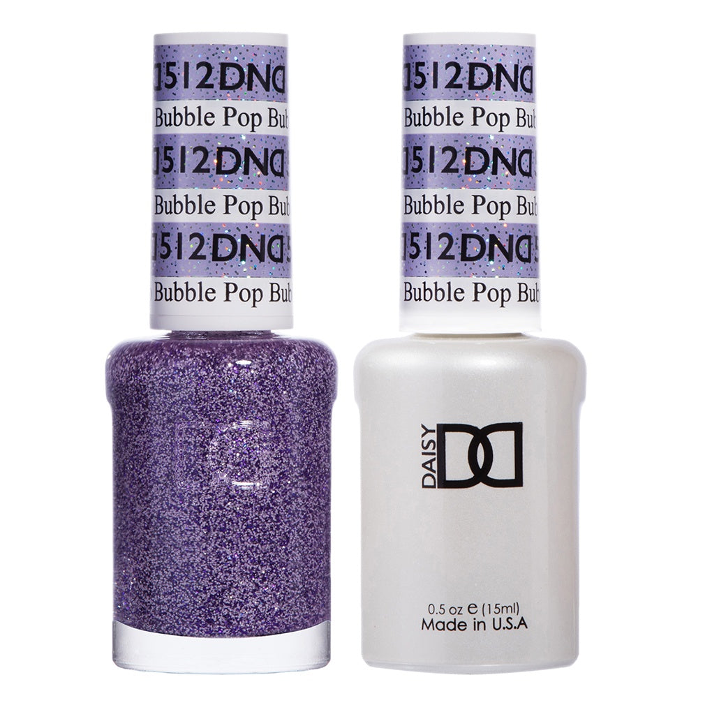 DND Dual - Function Gel Polish and Lacquer Set: Bubble Pop Collection #512