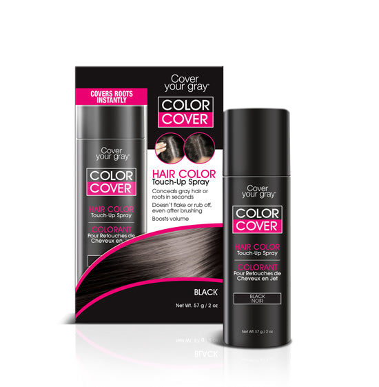 2 oz Gray Hair Touch - up Aerosol Spray for Color Coverage