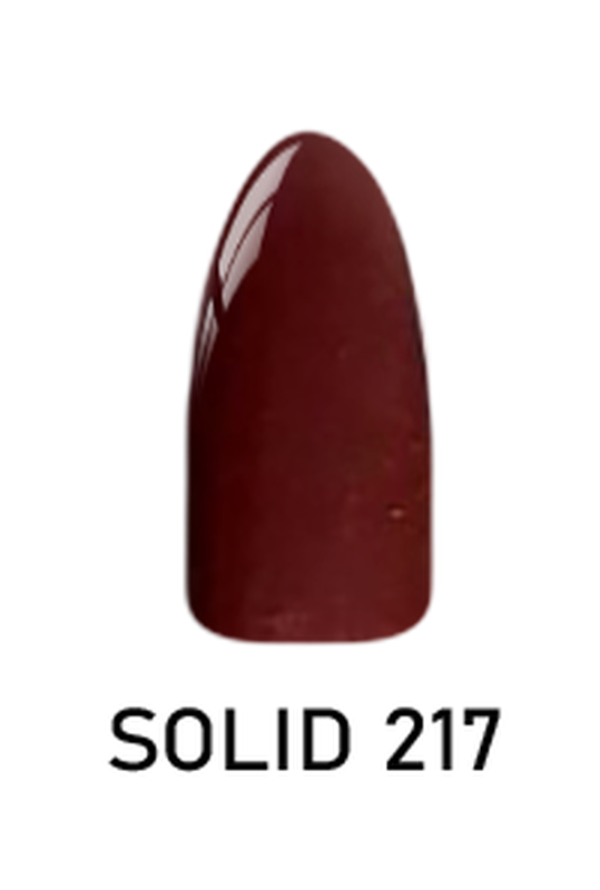 2-Ounce Chisel Solid Acrylic and Dipping Powder - Shade 217 for Stunning Nail Designs