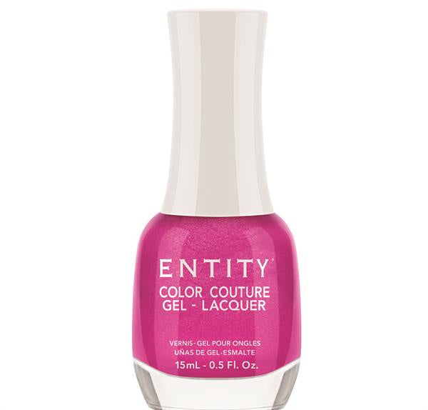 15 Ml | 0.5 Fl. Oz. Entity Lacquer in Stunning Electric Pink Pearl #853