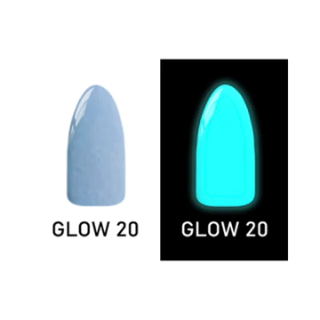 2 oz Chisel Glow In The Dark Acrylic & Dipping Powder Collection 20