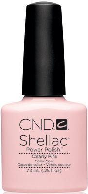 CND Shellac Clearly Pink - 0.25 Fl Oz Gel Polish