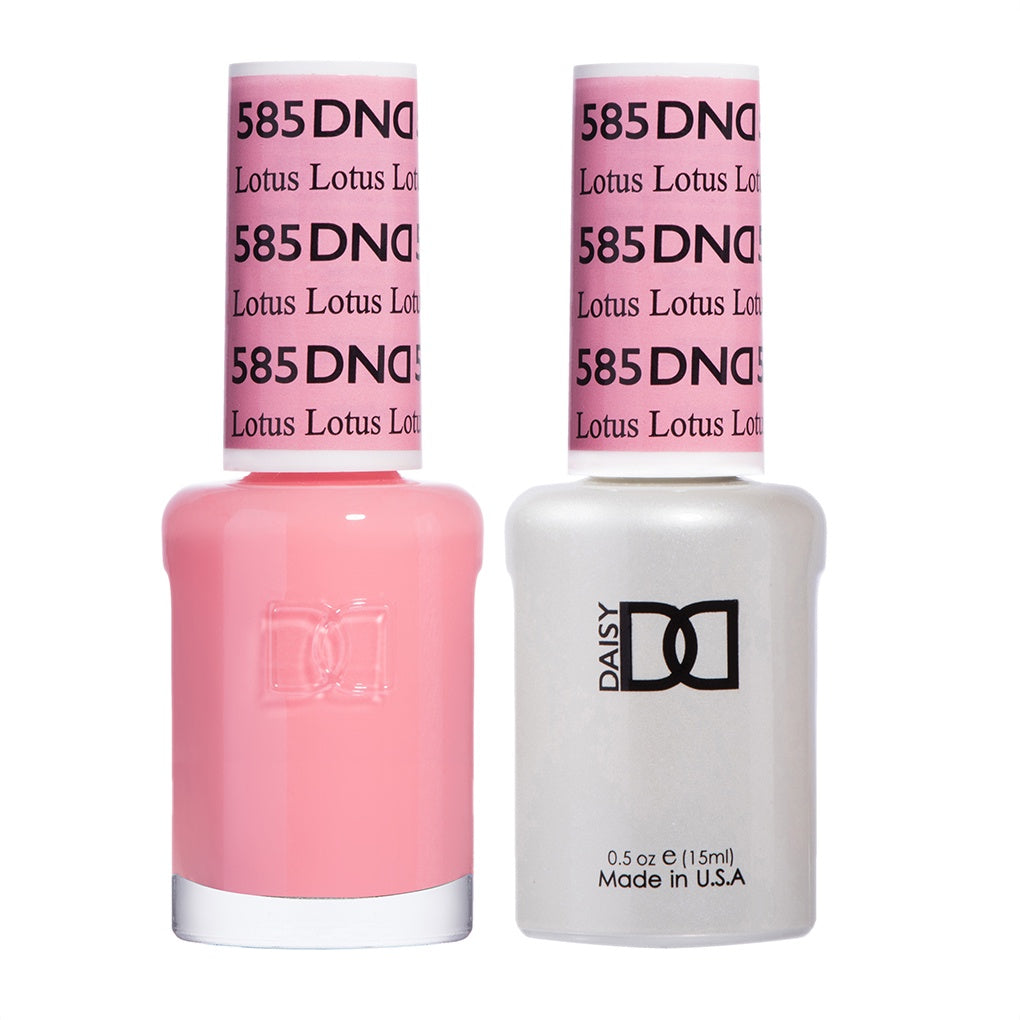 DND Dual - Function Gel Polish and Lacquer Set - Lotus Color #585