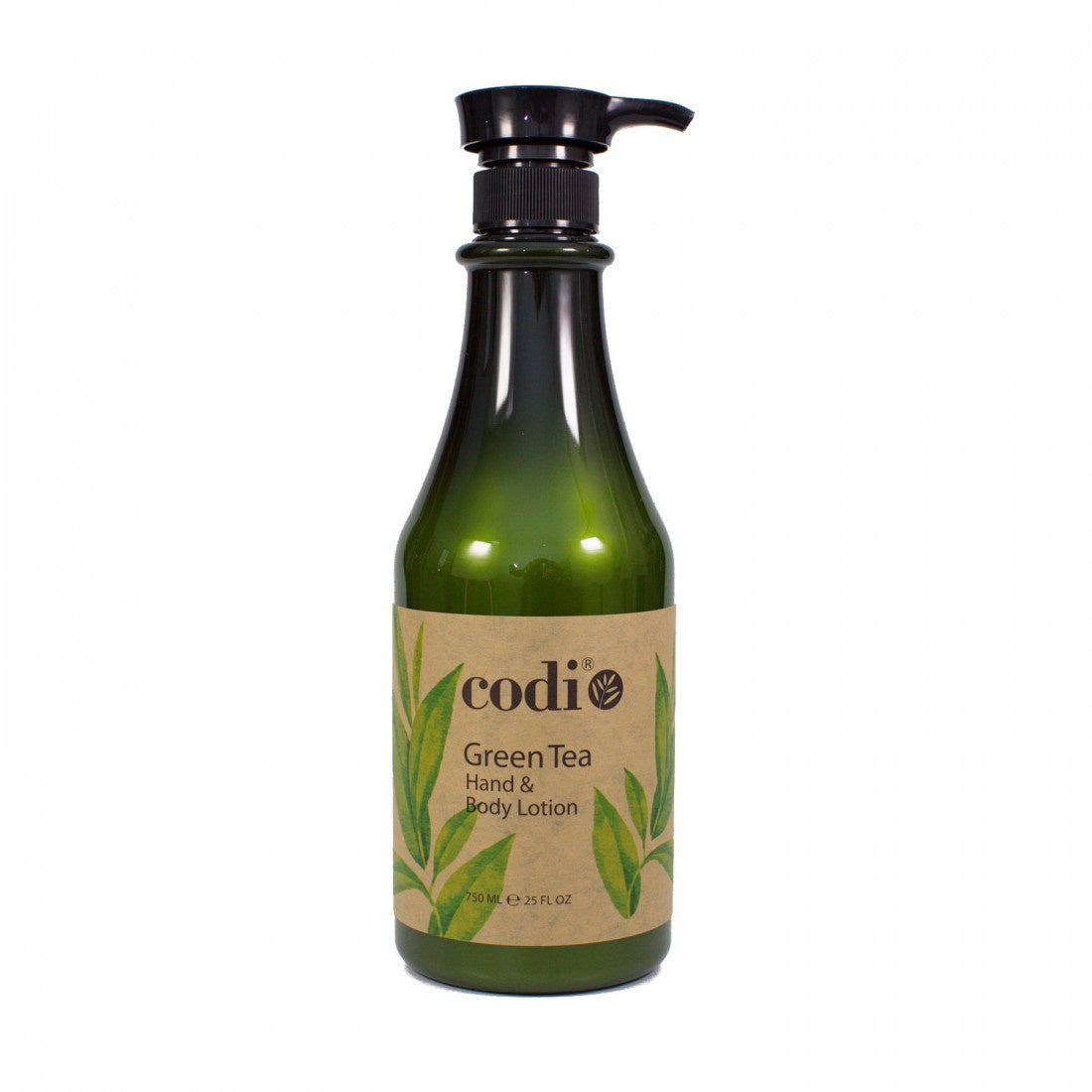 Codi Hand and Body Lotion with Refreshing Green Tea Scent, 750 ml / 25 oz