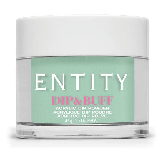 Entity Dip and Buff Turquoise Cream Statement Cosmetic Bag, 43 Grams | 1.5 Ounces, Product #867