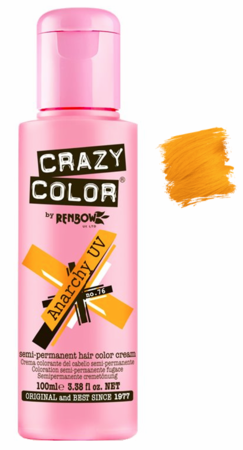 Crazy Color 076 Anarchy Semi - Permanent Hair Dye, 150ML (5.07 oz)