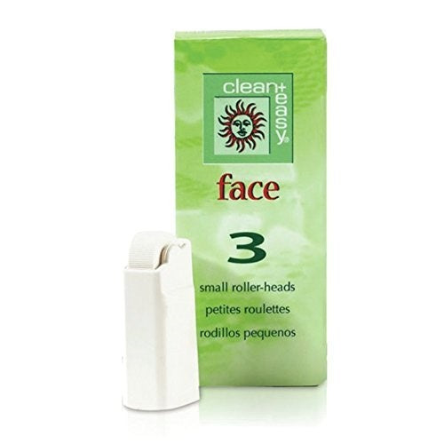 3-Pack of Small Facial Waxing Roller Heads for Clean and Easy Hair Removal - Item #41637