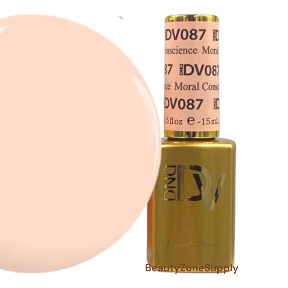 DND Diva 0.5 oz Gel Polish 087 Conscience Moral - Made in USA