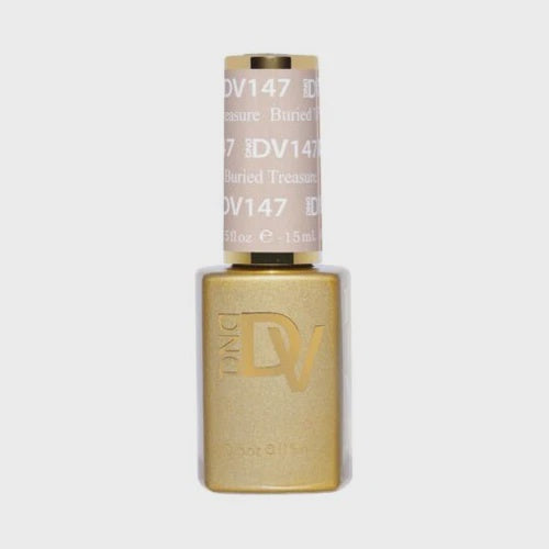 DND Diva Brand Gel Nail Polish - 0.5 Ounce, Shade 147 Buried Treasure from Diva Color Chart #5, Assembled in the USA