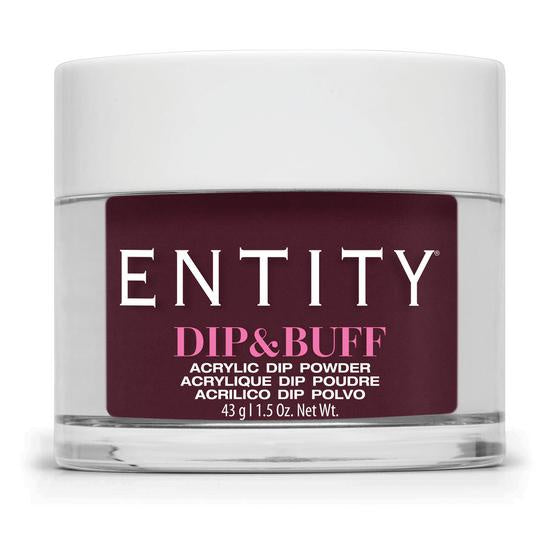Entity Dip & Buff 43 G | 1.5 Oz. Sangria Crème #860 Nail Product